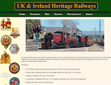 Tablet Screenshot of heritage-railways.com